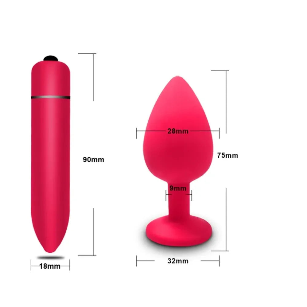 10-Speed Mini Bullet Vibrator for Women