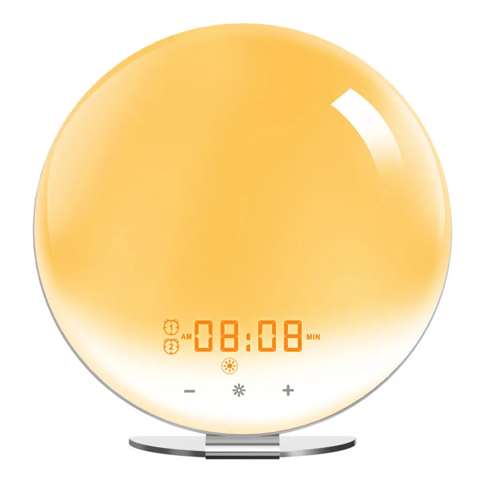 Vibe Geeks Creative Digital Alarm Clock Sunset and Sunlight