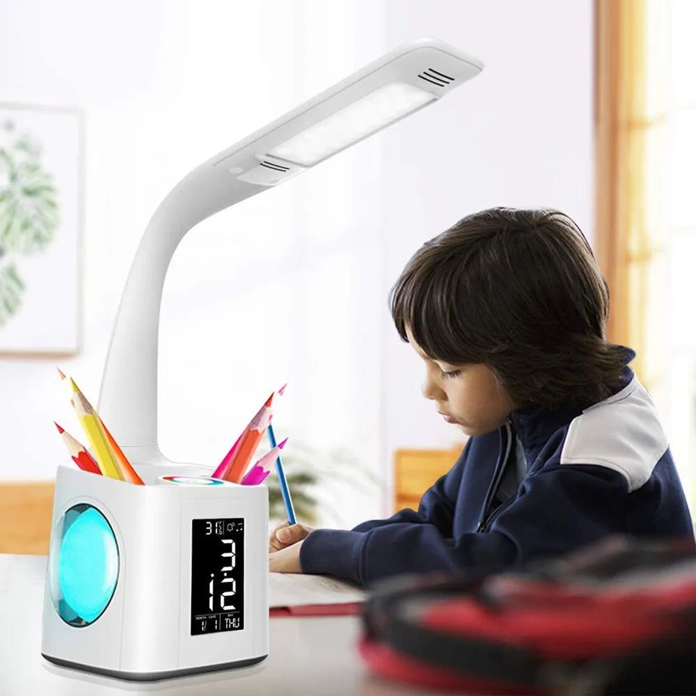 Vibe Geeks Multifunctional LED Dimmable Desk Lamp