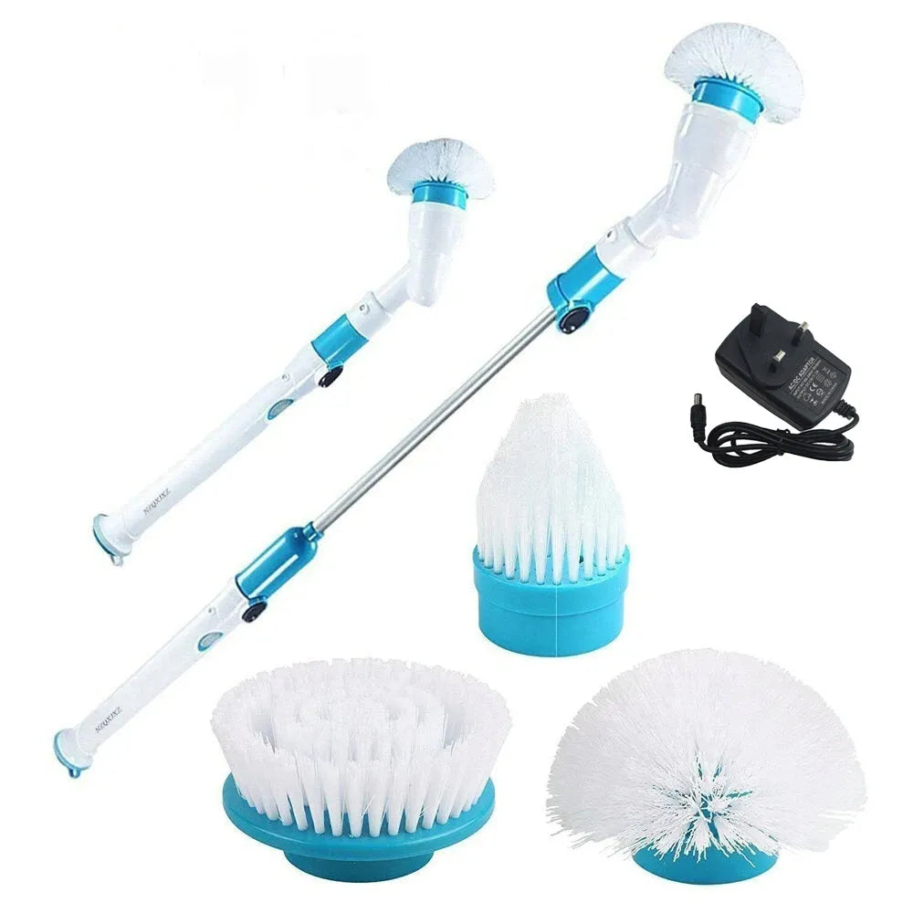 Vibe Geeks Cordless Turbo Power Electric Spin Scrubber - AU