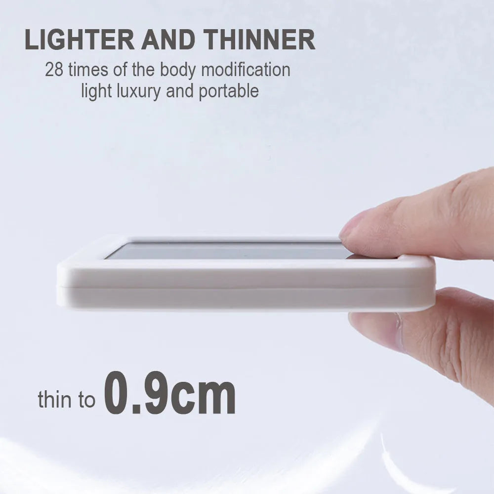 Vibe Geeks Thermometer and Humidity Monitor with 3.2” LCD