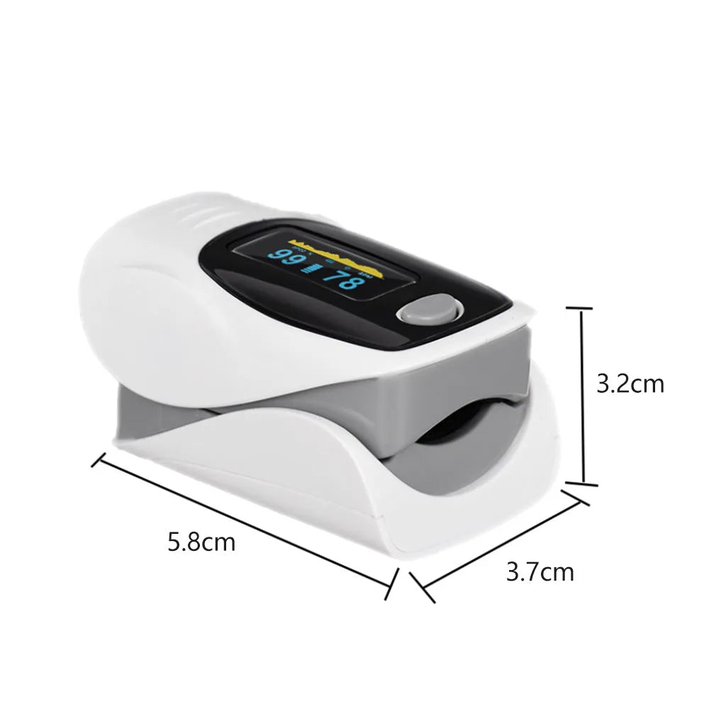 Vibe Geeks Pulse oximeter fingertip heart rate monitor