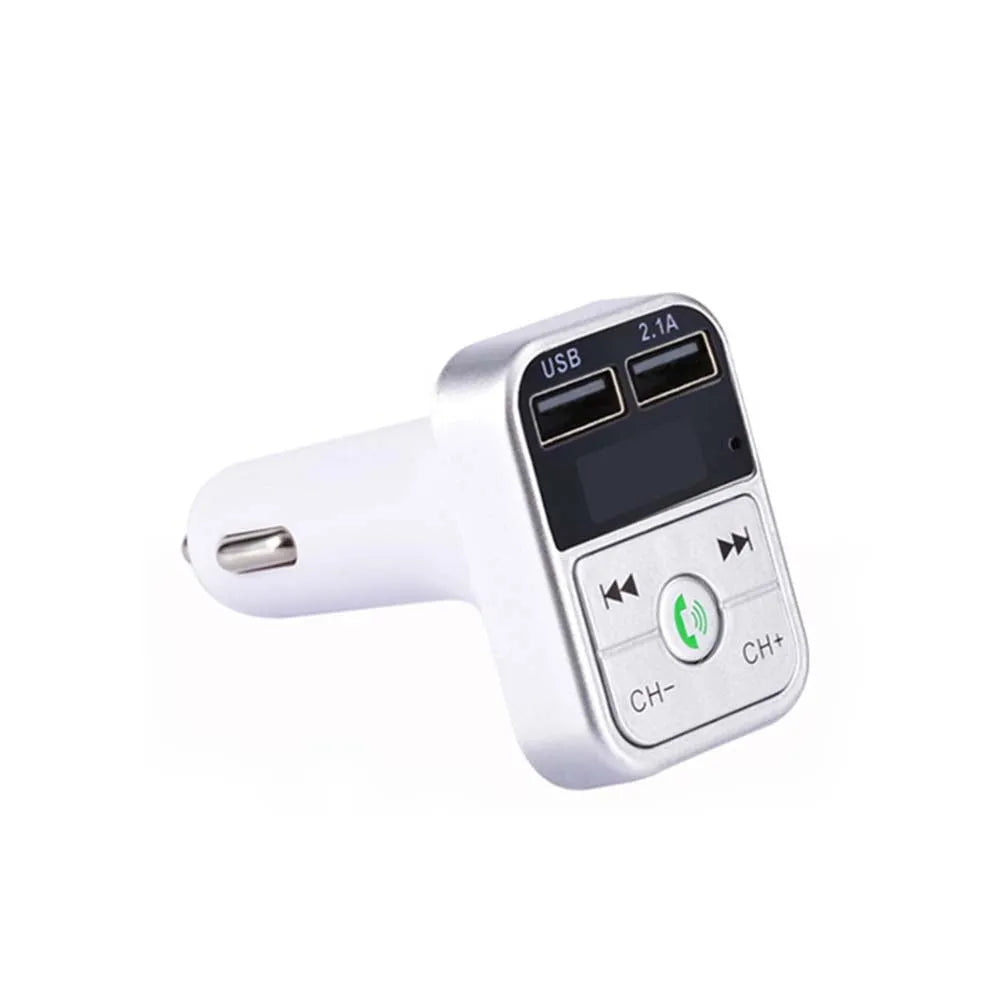 Vibe Geeks 3 - in - 1 Car Wireless Bluetooth FM Transmitter