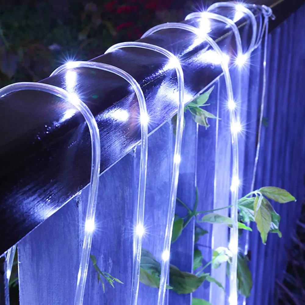 Vibe Geeks USB Outdoor LED String Tube Light Garden Fairy