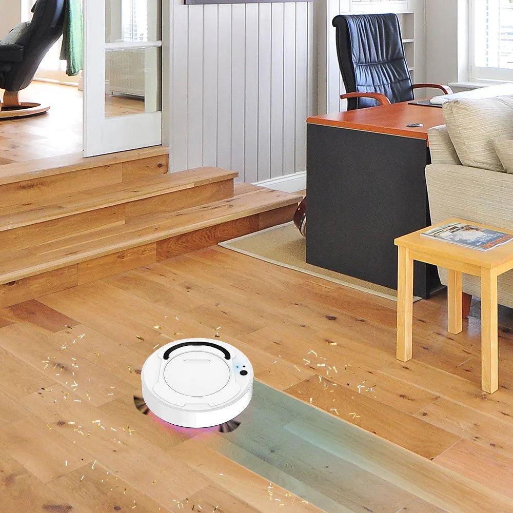 Vibe Geeks Portable Robot Vacuum Sweeper Cleaner - USB