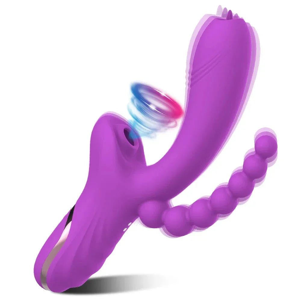 3-in-1 Clit Sucker & Vagina Stimulator for Women