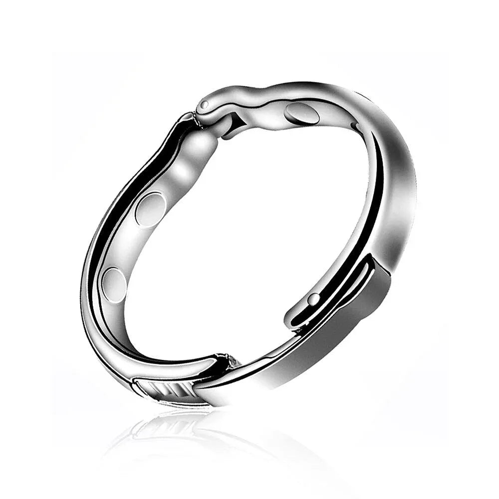 3 Piece Stainless Steel Cock Ring Set For Men