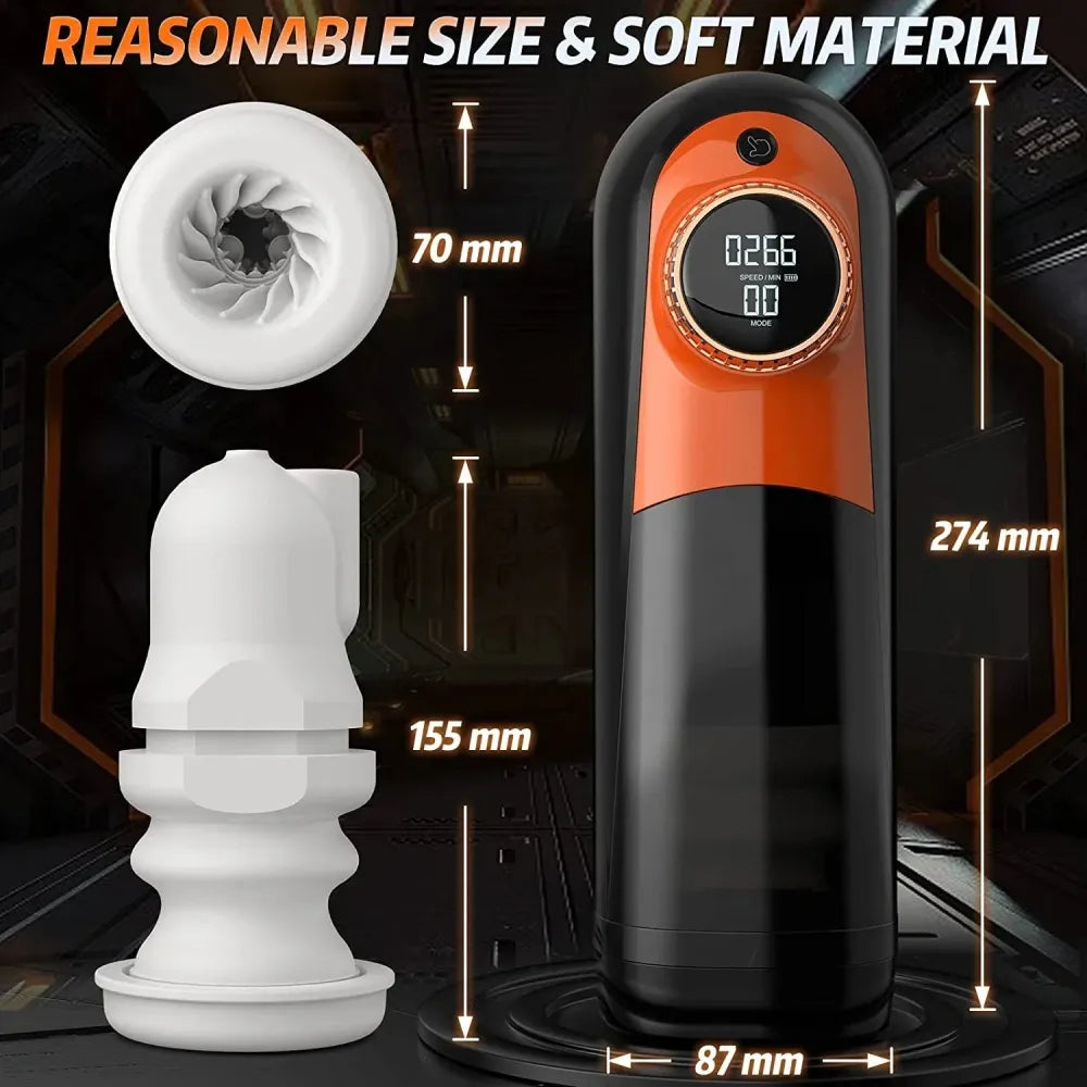 3d Realistic Male Masturbator 10 Vibrating 6 Thrusting 3