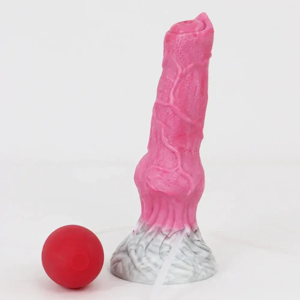 6.1In Ejaculating Wolf Dildo Realistic Animal G-Spot & Anal