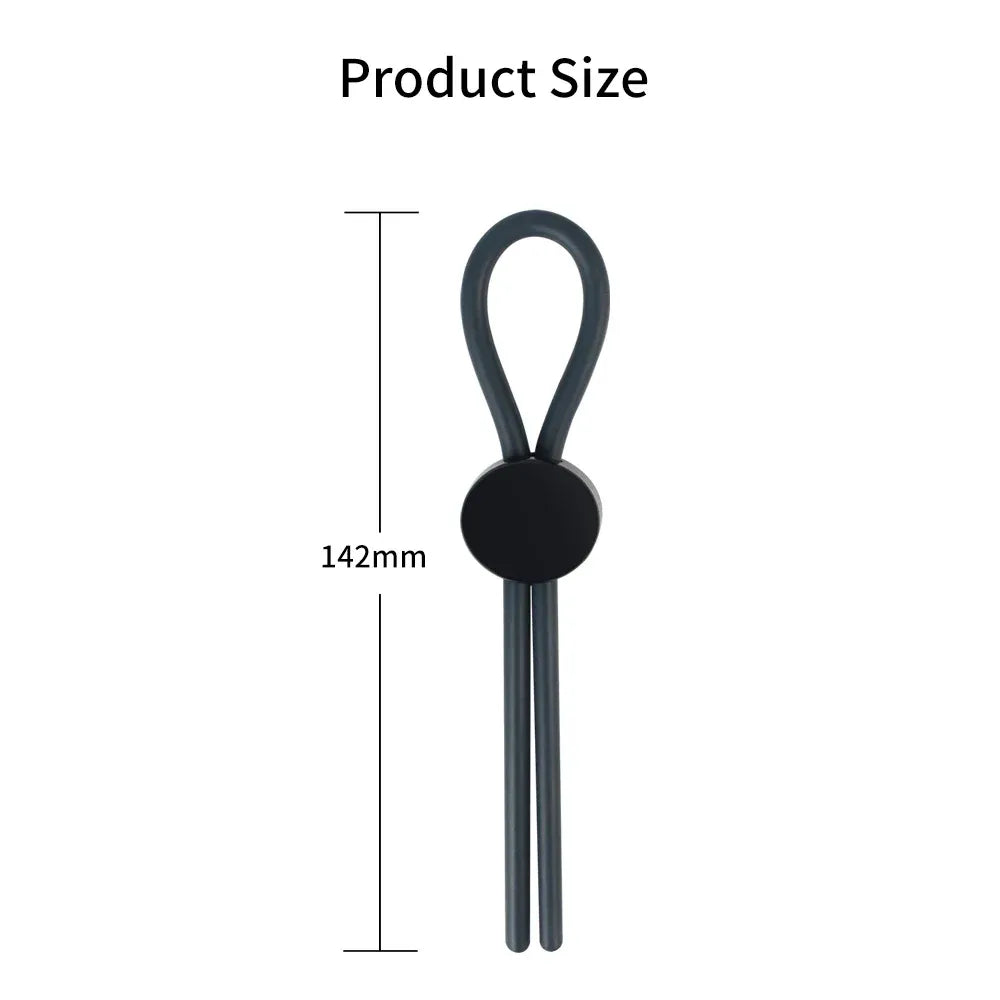 Adjustable Silicone Cock Ring For Men
