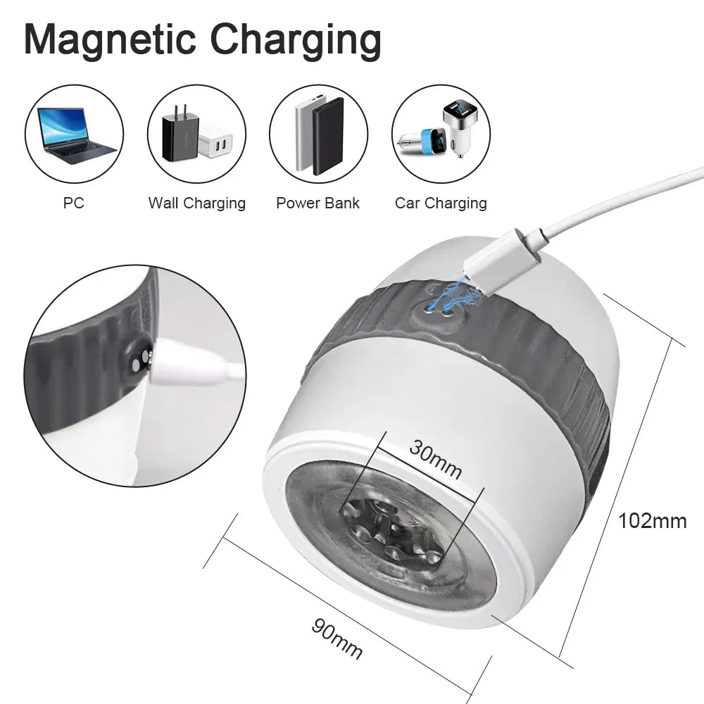 Auto-Sucking Heating Masturbator for Men