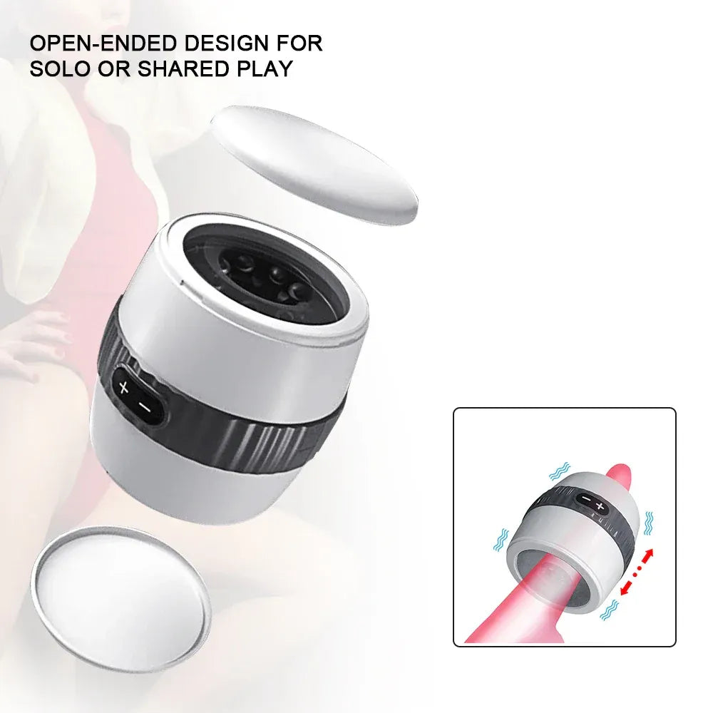 Auto-Sucking Heating Masturbator for Men