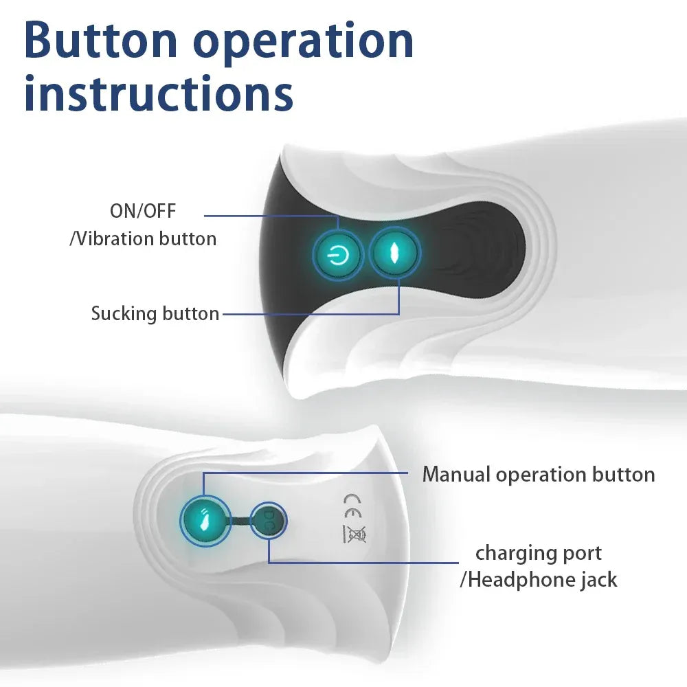 Automatic Male Masturbator Cup Realistic Oral for Men