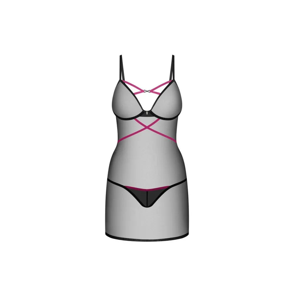 Babydoll & Thong 5 By Obsessive 20 15 M/L