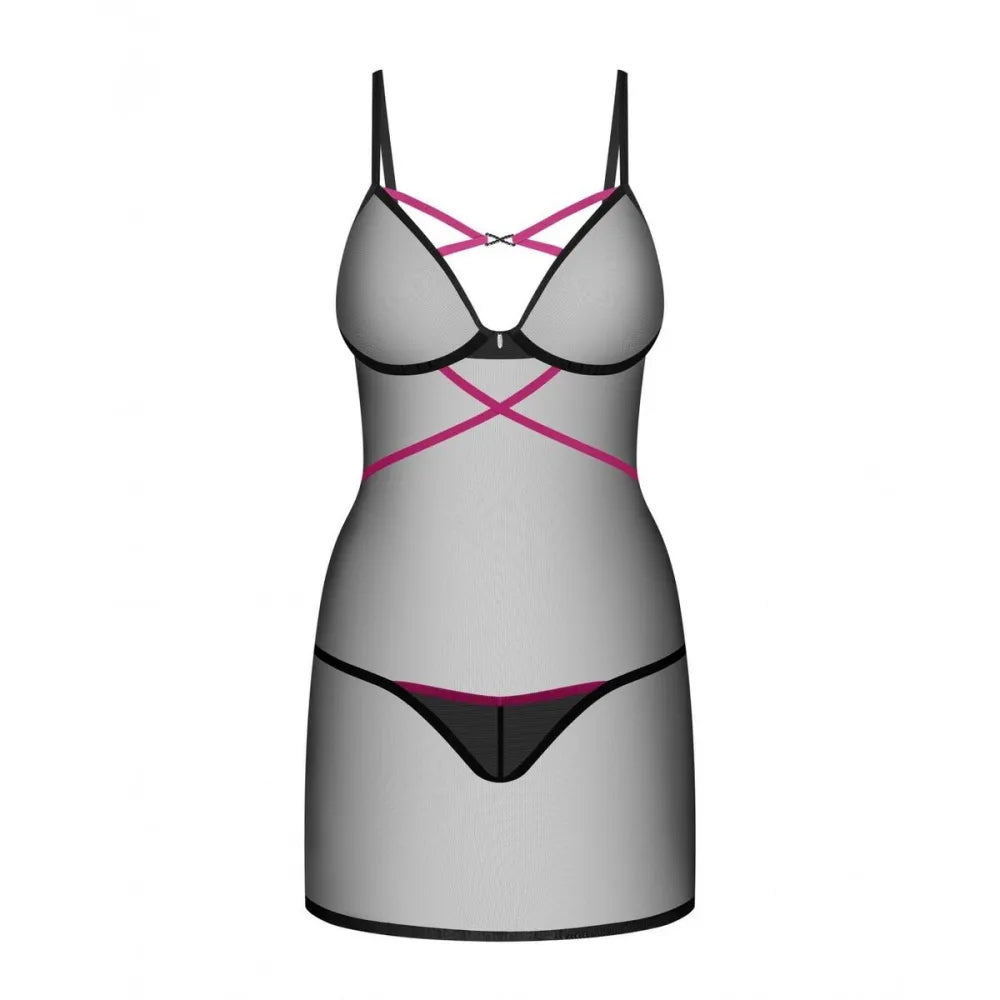 Babydoll & Thong 5 By Obsessive 20 15 M/L