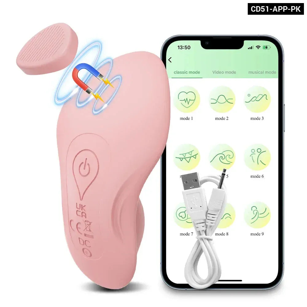 Bluetooth Wearable Vibrator for Women App Controlled