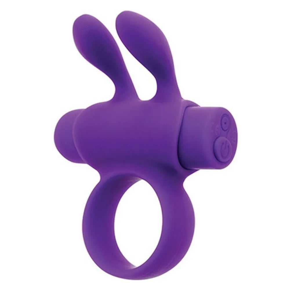 Cock Ring By S Pleasures Rabbit Purple