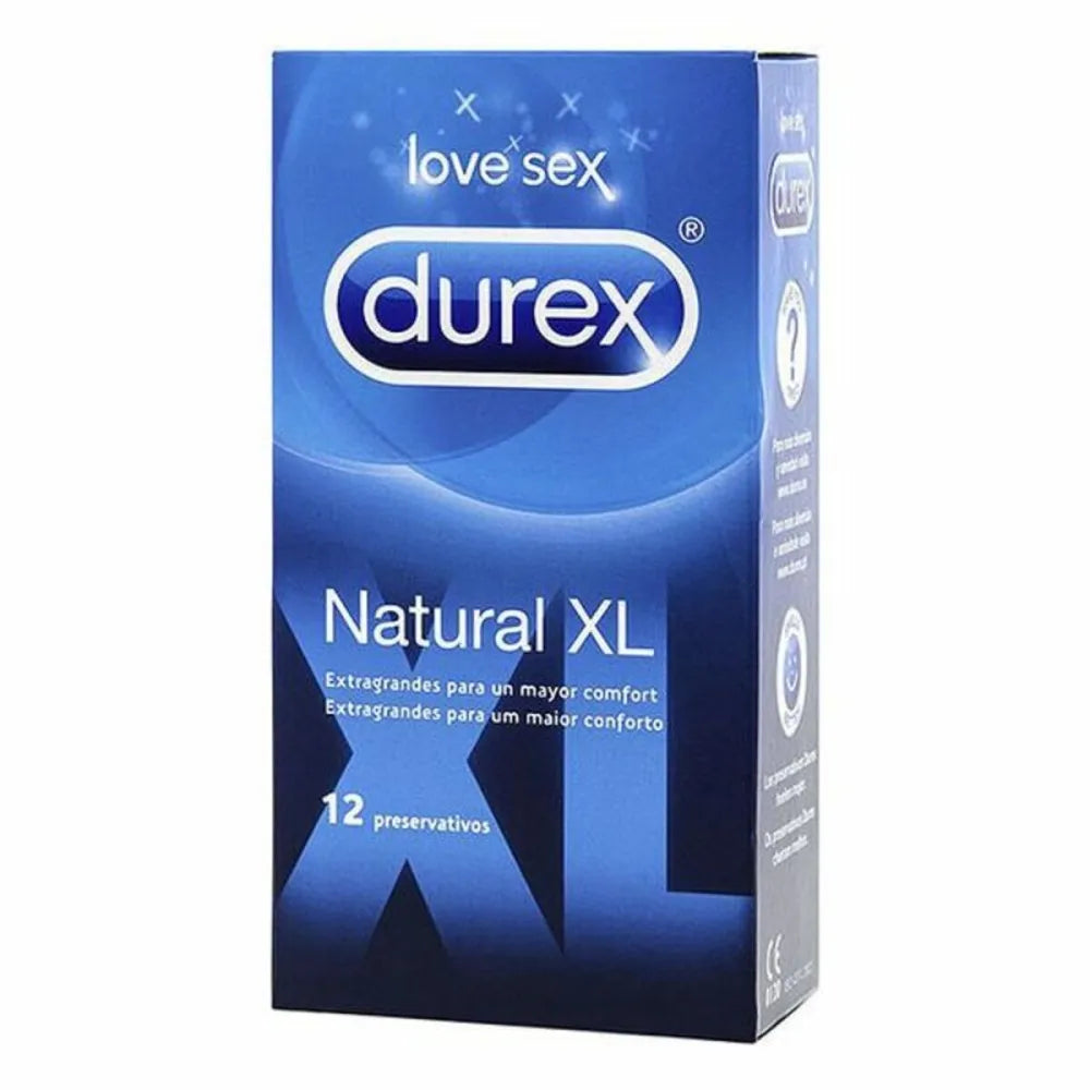 Condoms By Durex Natural Size Xl 12 Uds