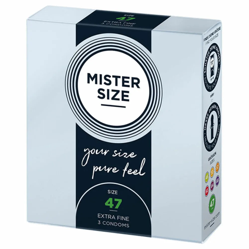 Condoms By Mister Size Extrafine 47 Mm