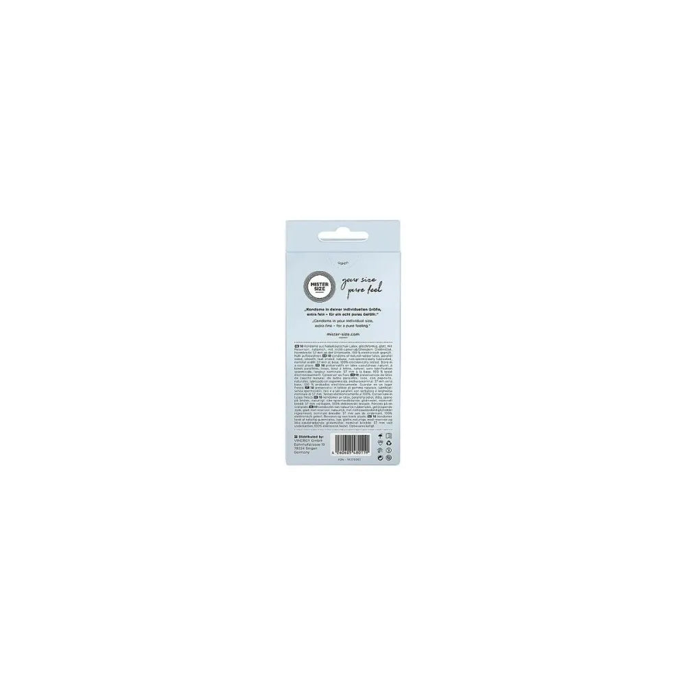 Condoms By Mister Size Pure Feel Extra Thin Extrafine