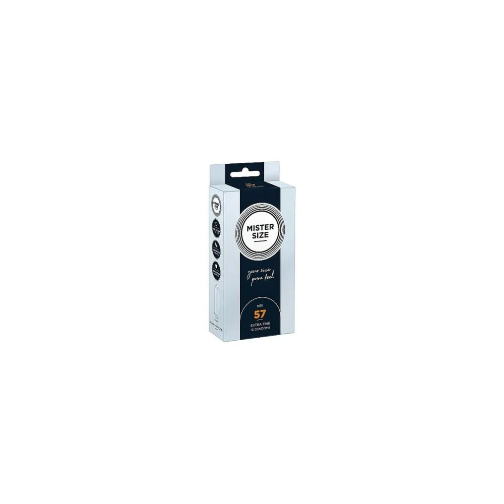 Condoms By Mister Size Pure Feel Extra Thin Extrafine