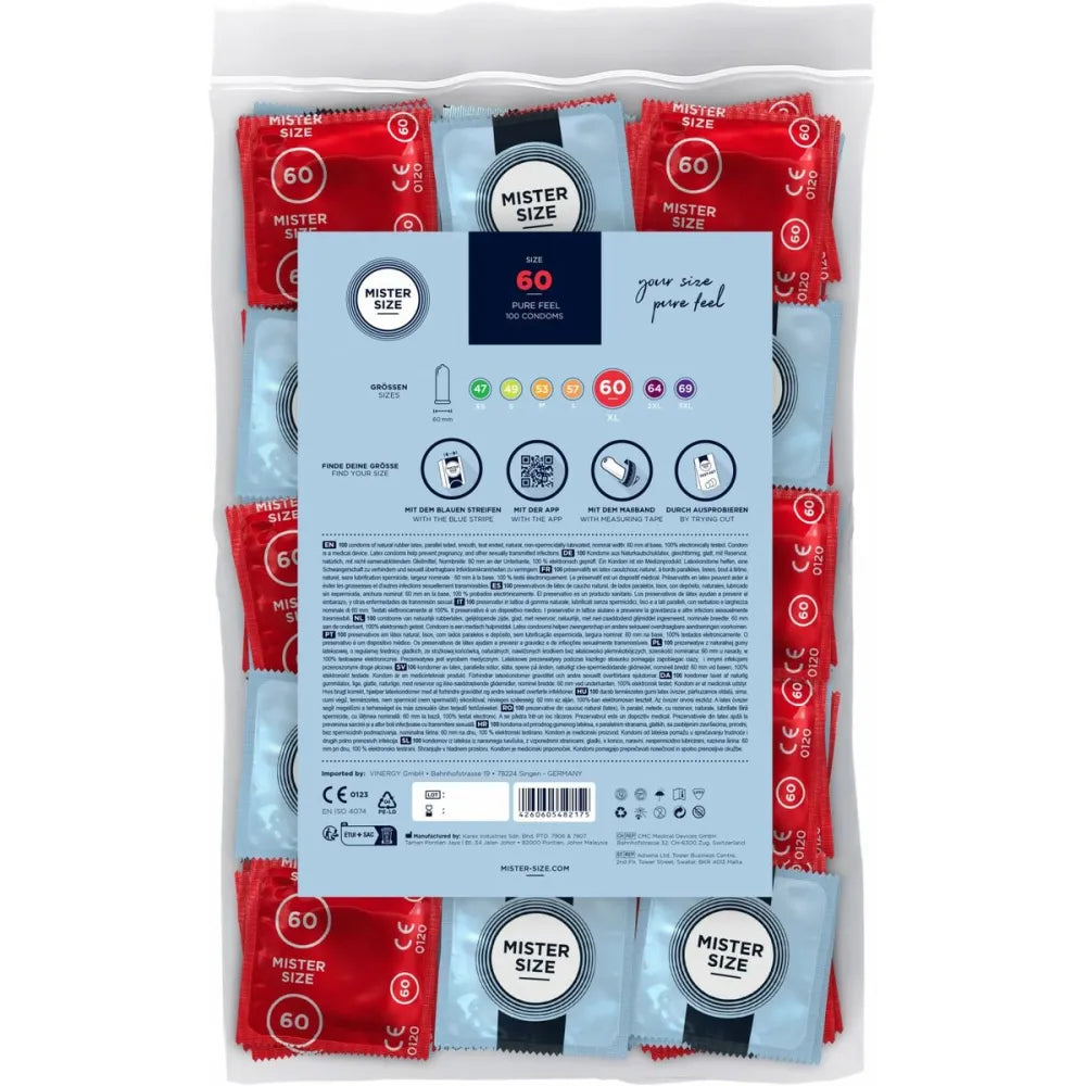 Condoms Mister Size 100 Units