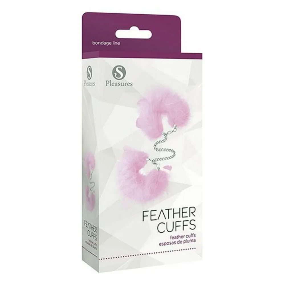 Cuffs By S Pleasures Feather Pink