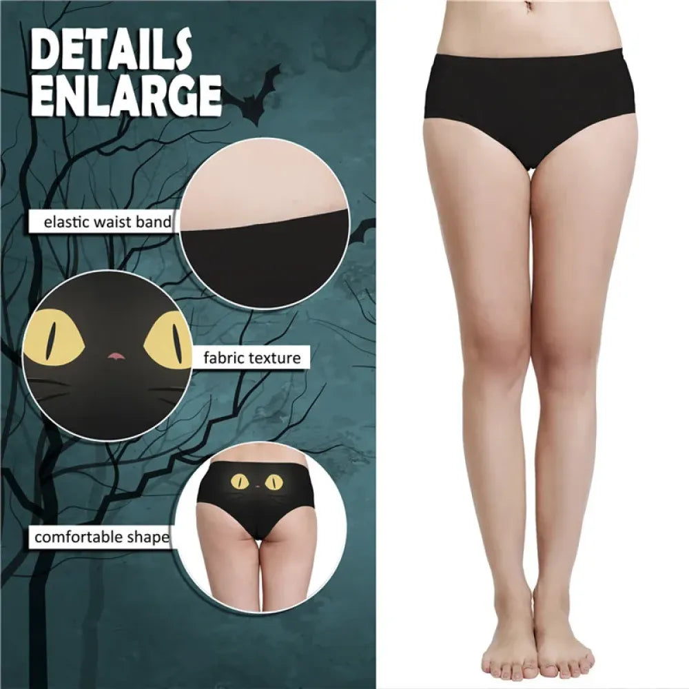 DeanFire Halloween Super Soft Low Rise Women’s Novelty