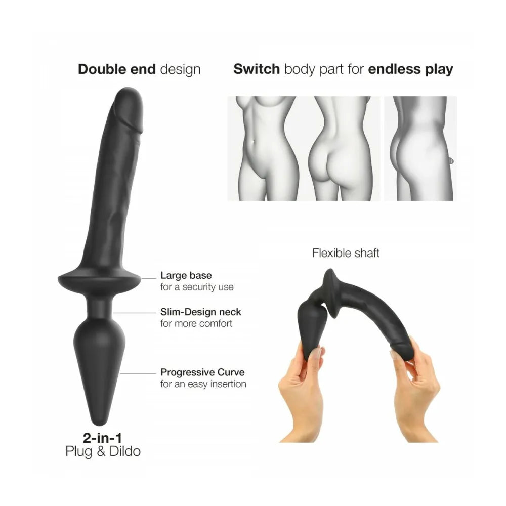 Dildo Strap-on-me Black