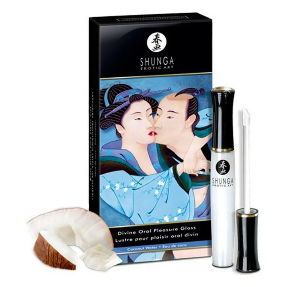 Divine Oral Pleasure Gloss Coconut Water By Shunga Gr27352