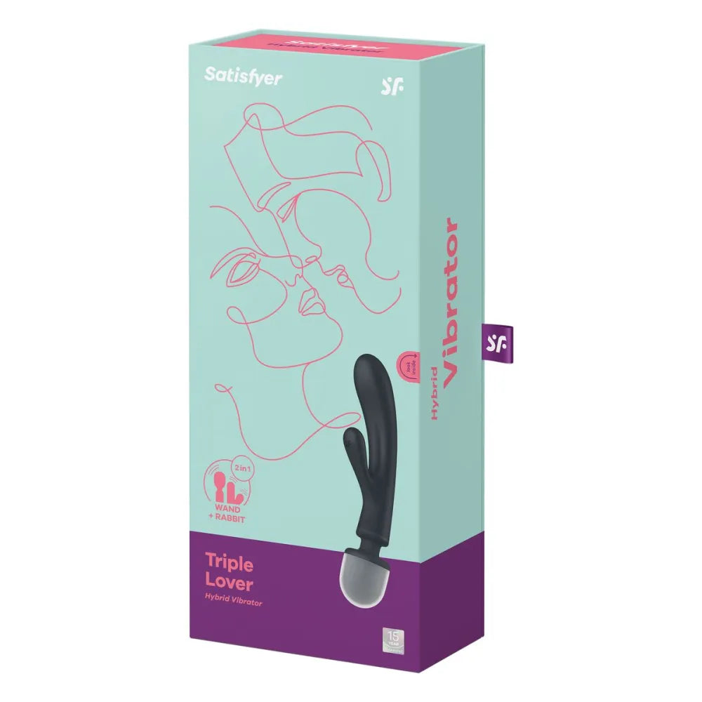 Dual Stimulation Vibe By Satisfyer Triple Lover