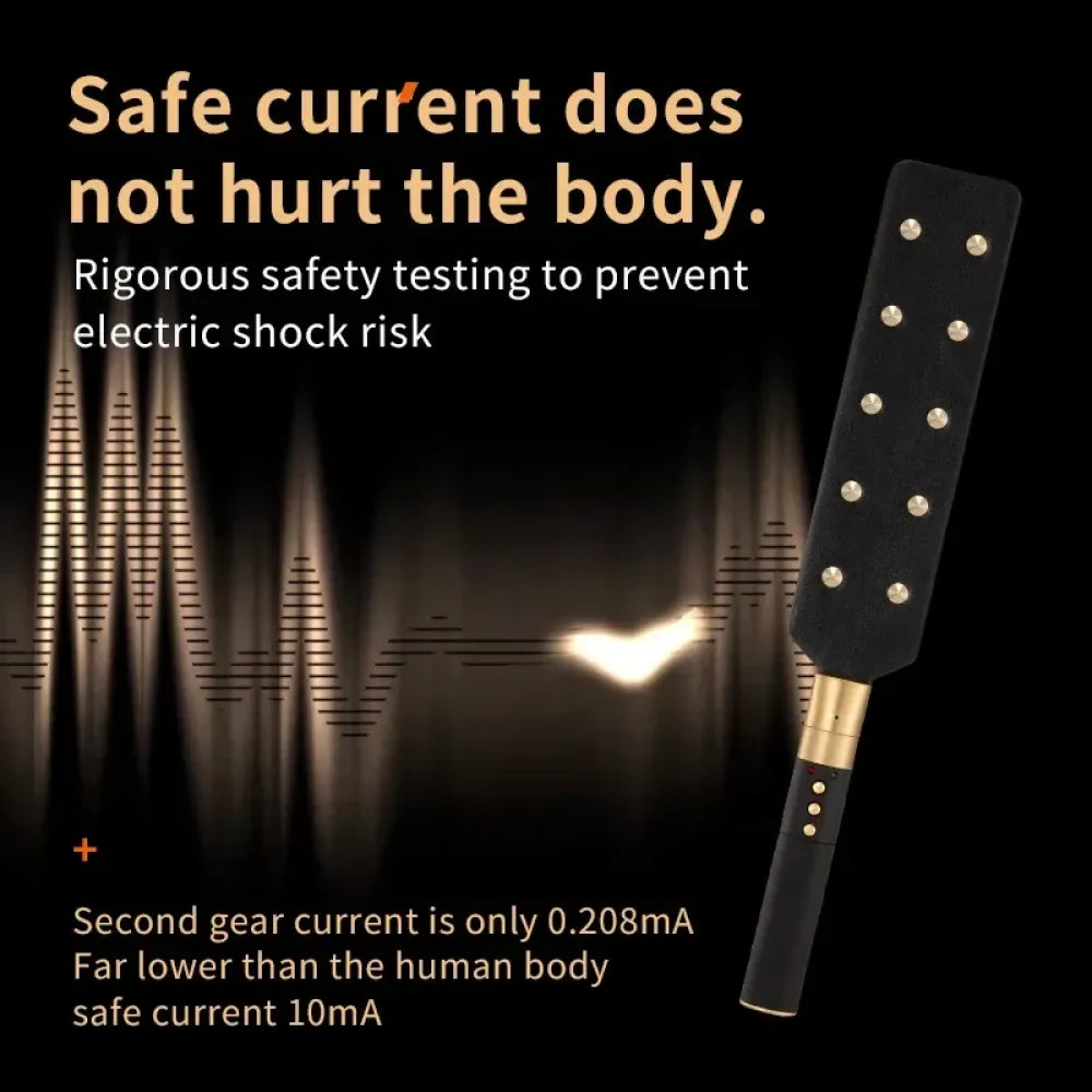 Electric Shock Bdsm Training Set Spanking Paddle Horse Whip