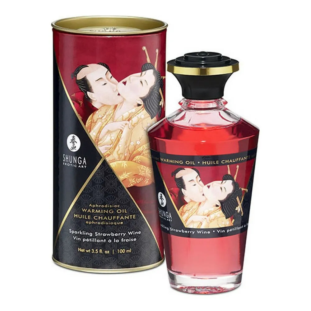 Erotic Massage Oil By Shunga Shu127Sparkling Strawberry