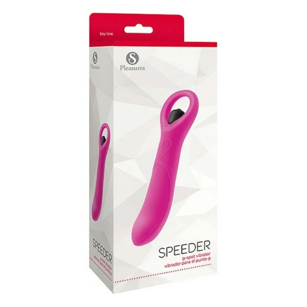 G-Spot Vibrator By S Pleasures Direect Fuchsia Fuchsia Pink