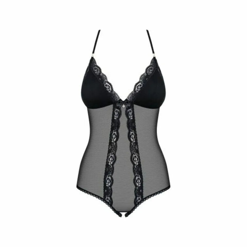 Leotard By Obsessive 841-Ted-1 L/Xl Black L/Xl