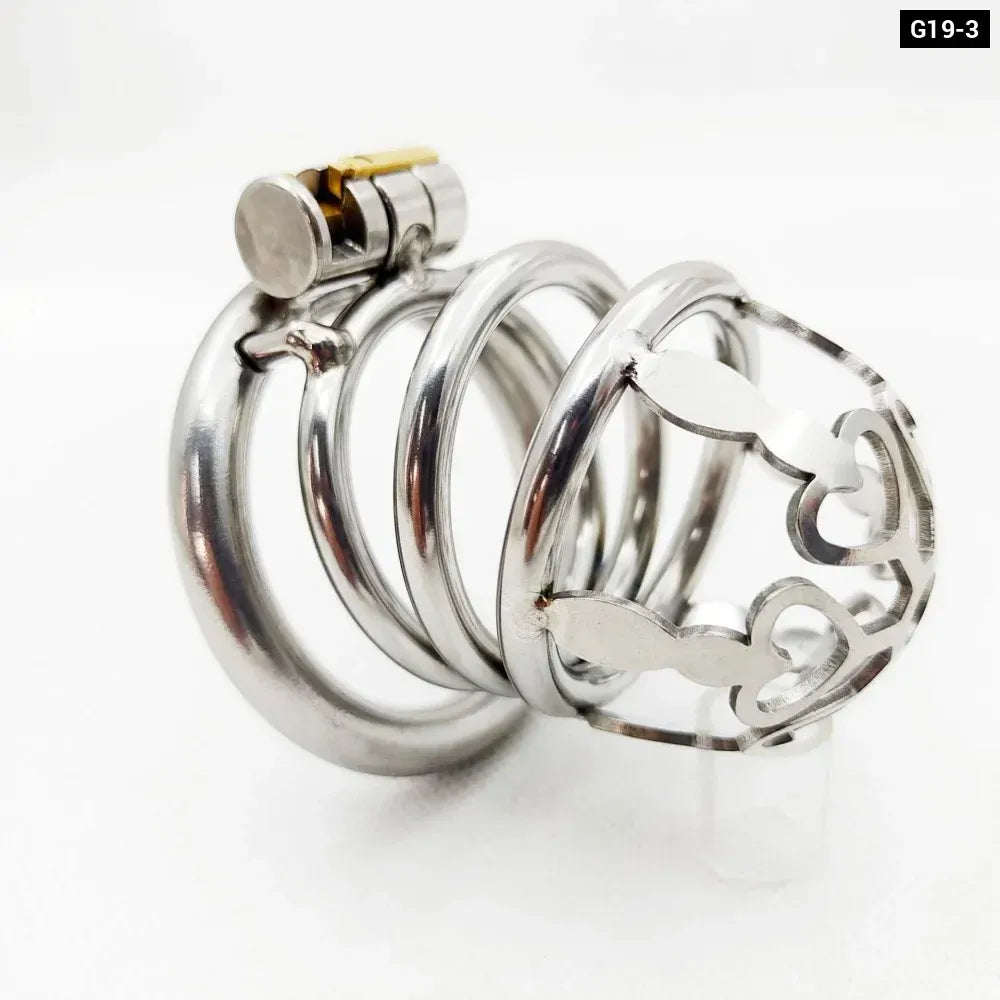 Male Chastity Cage for Comfortable Cock Locking for Bdsm