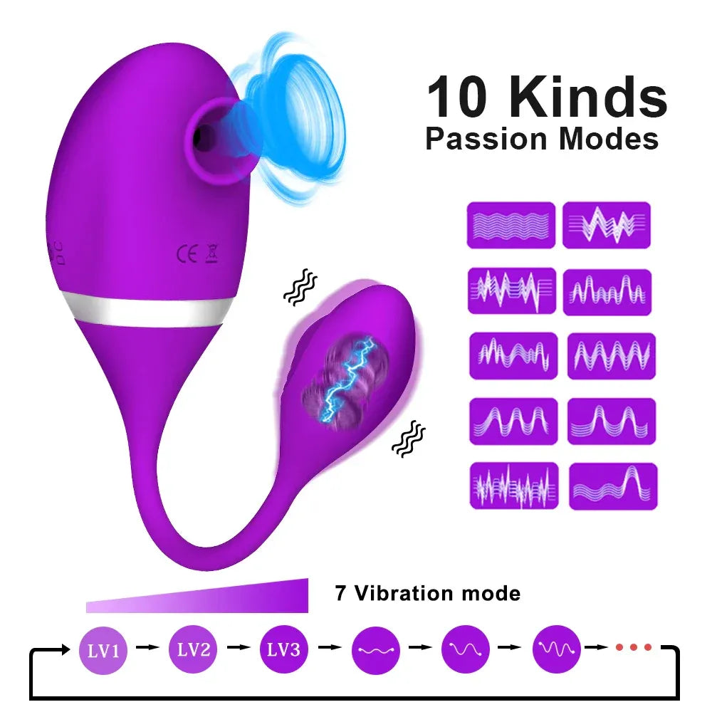 Oral Clit Vibrator for Solo or Partner Play