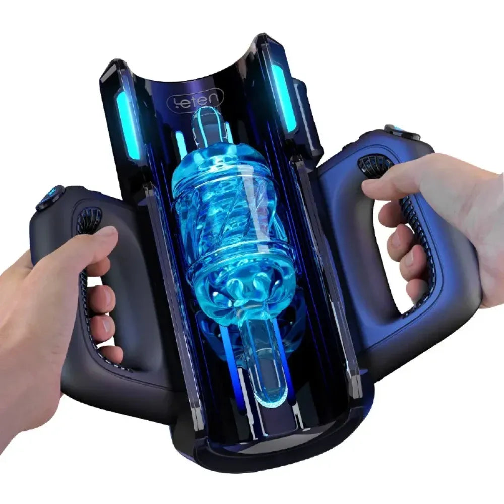 Powerful 12cm Thrusting Vagina Masturbator Leten Thrusting