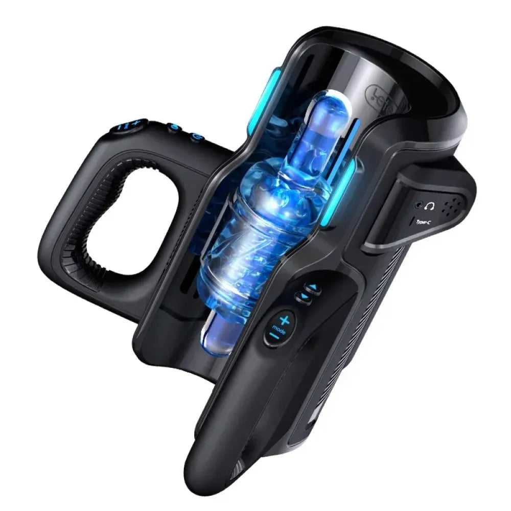Powerful 12cm Thrusting Vagina Masturbator Leten Thrusting