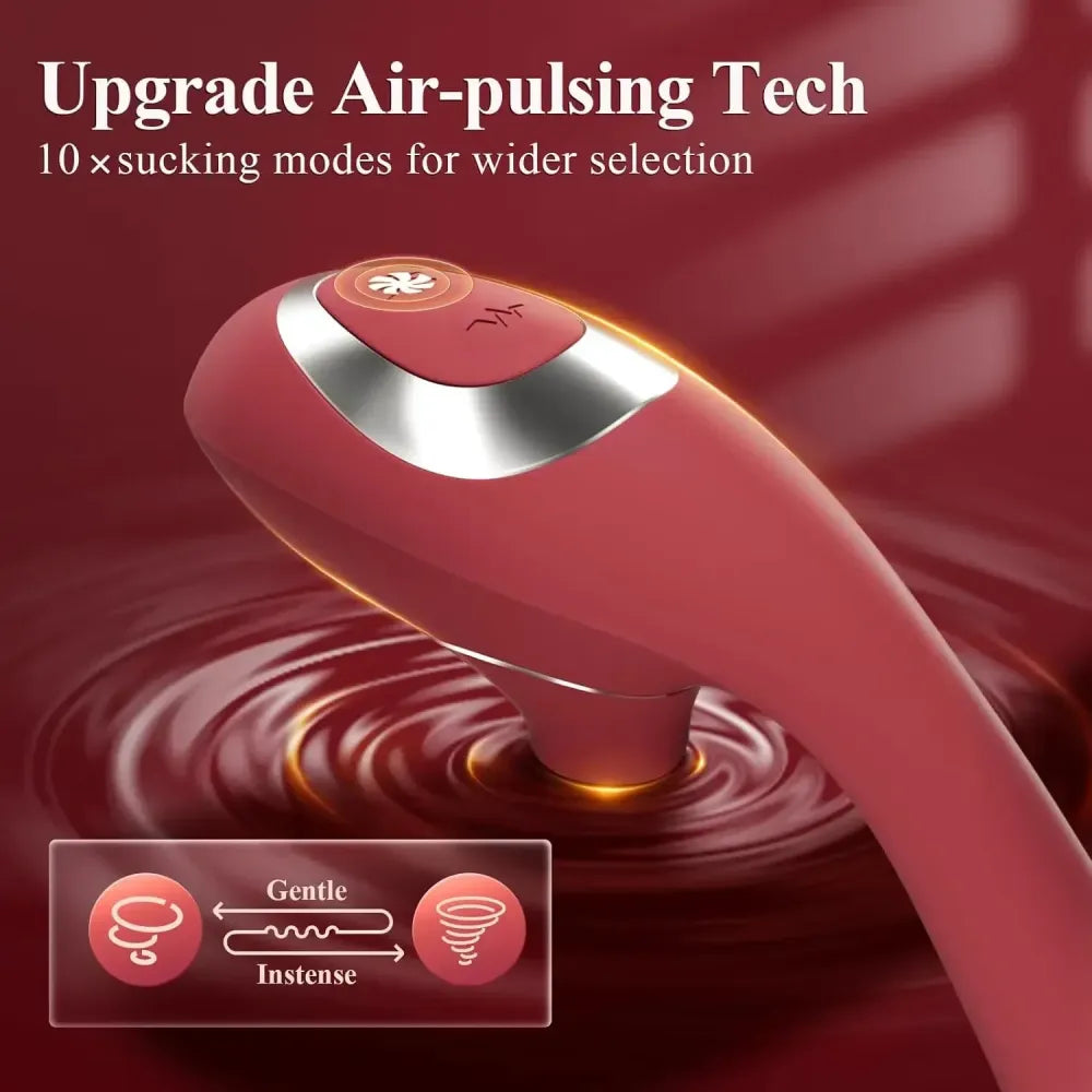 Powerful Dual Stimulation Vibrator Clit Sucker & G-Spot