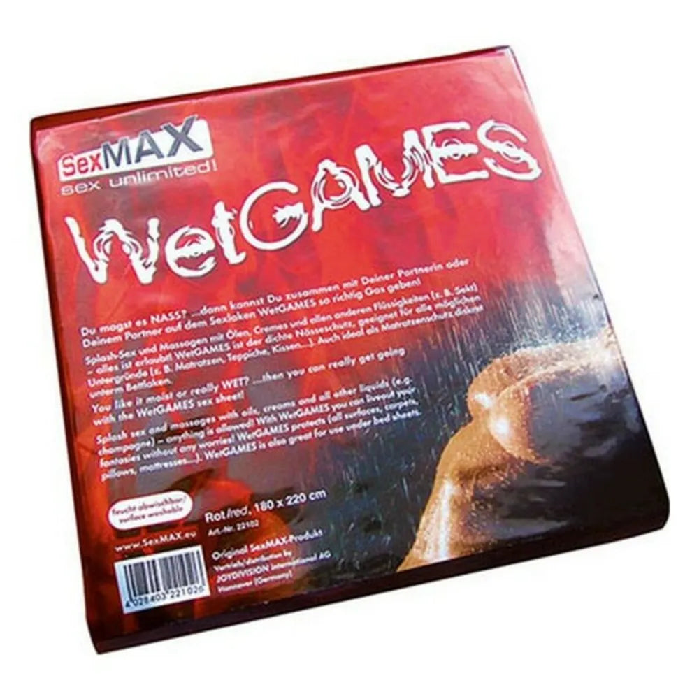 Sheet By Joydivision Wetgames 180 x 220 cm Black