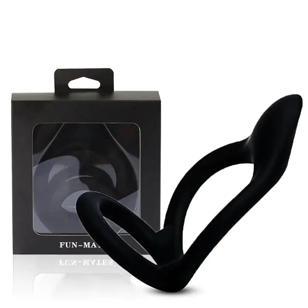 Silicone Cock Ring For Men Delay & Stretcher