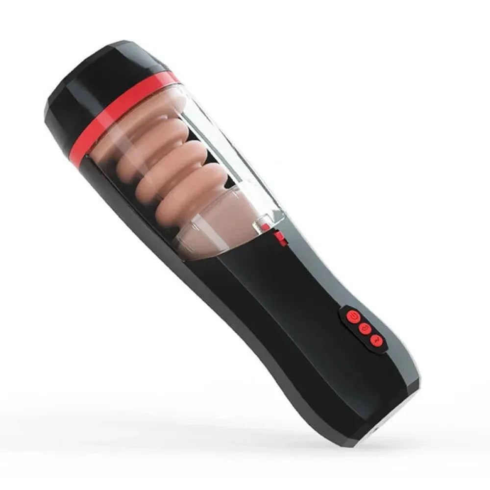Telescopic Male Masturbation Cup Vibrating for Men