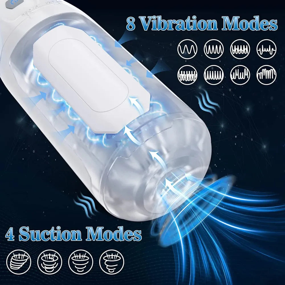 Telescopic Masturbator Cup Automatic Sucking Sex Machine