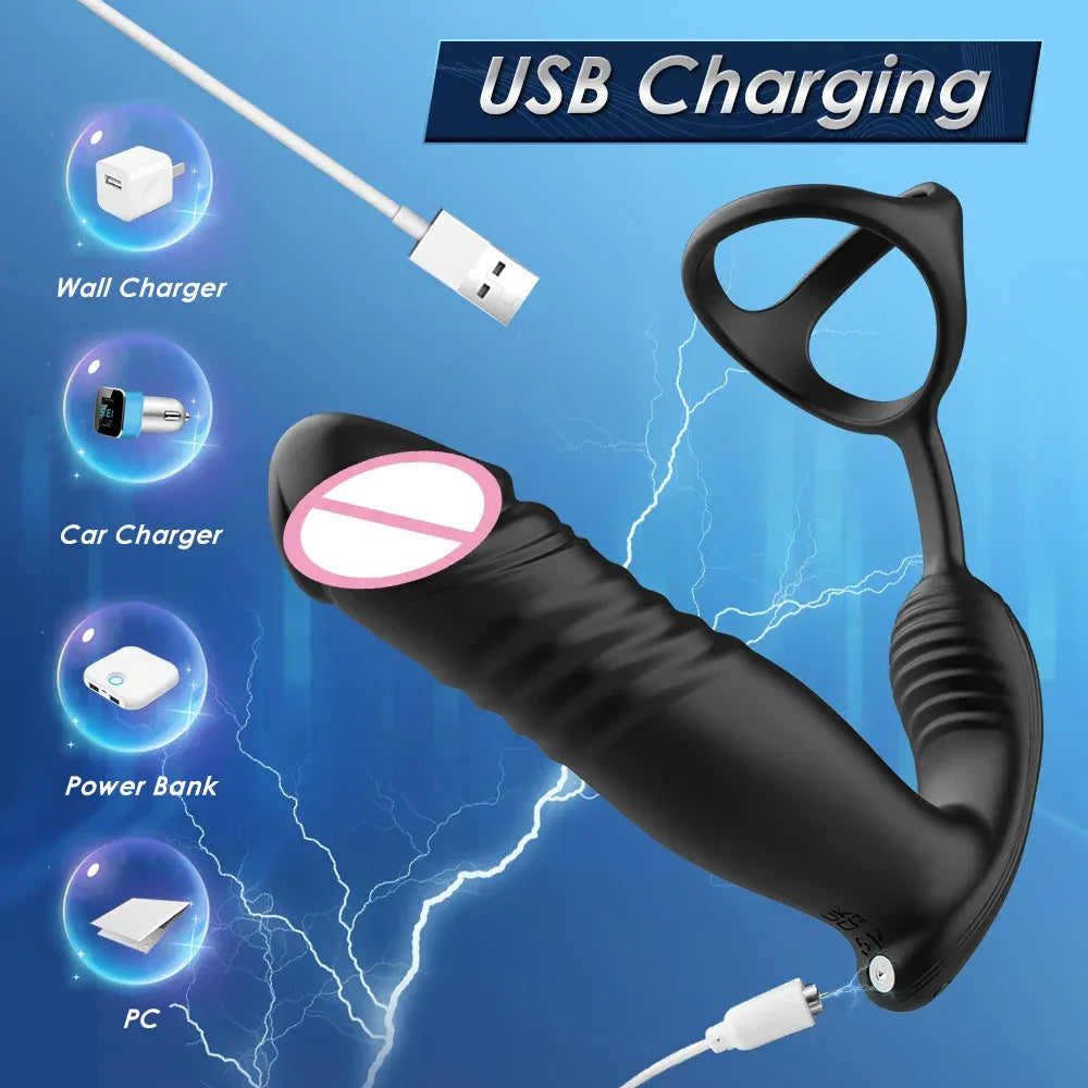 Telescopic Prostate Massager App Control