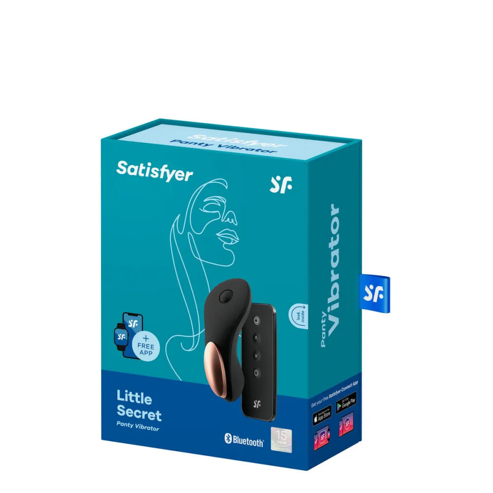 Vibrator By Satisfyer Little Secret Panty Black