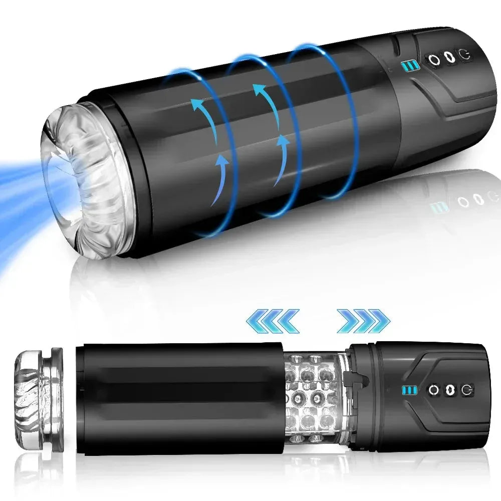 Waterproof Male Masturbation Toy Automatic Rotation Sucking