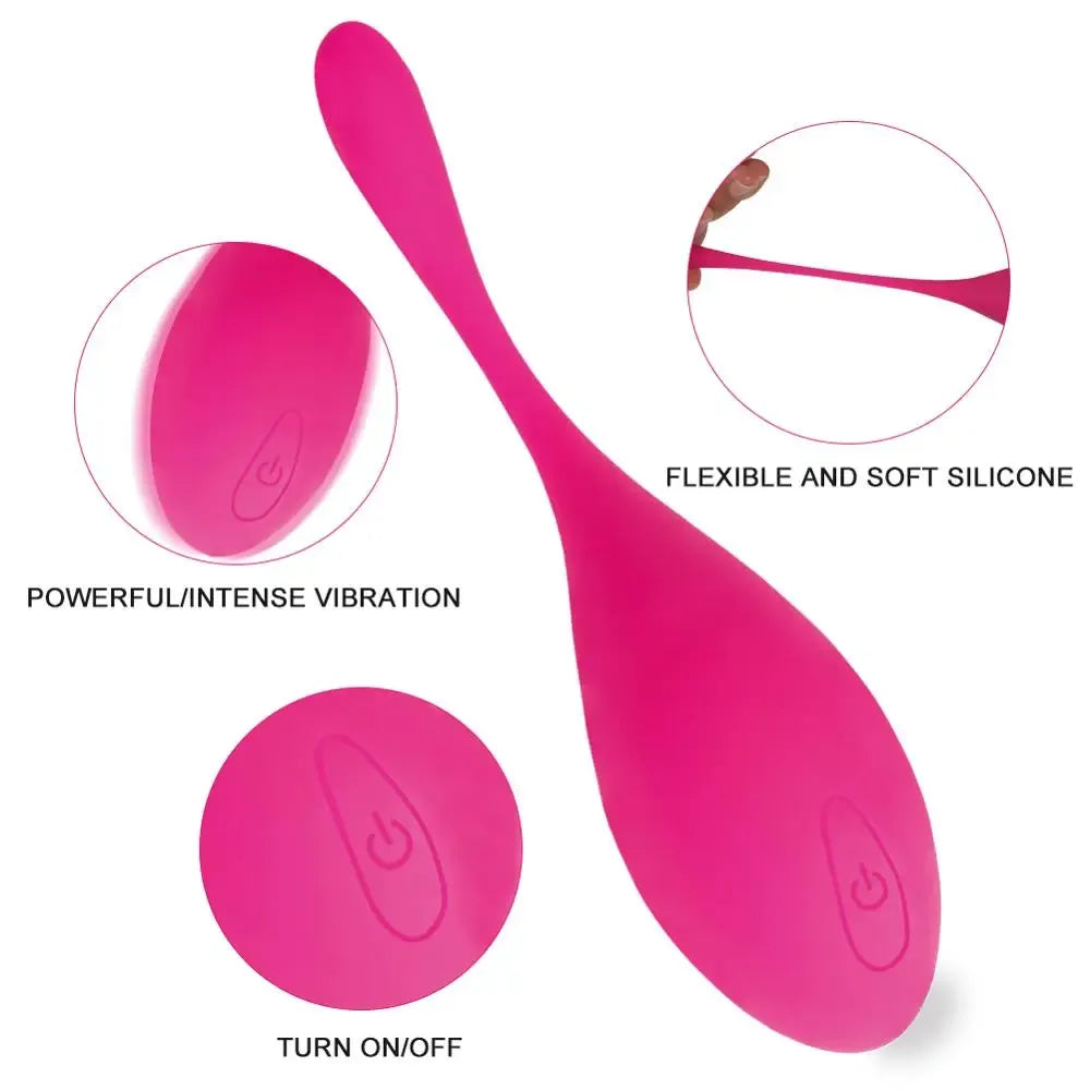 Waterproof Wireless Kegel Ball Vibrator For Women