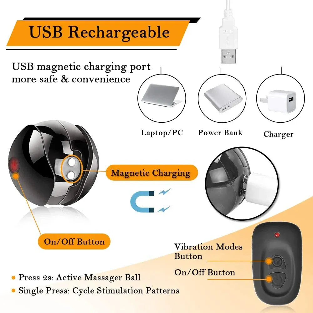 Wireless Vibrating Kegel Balls For Women